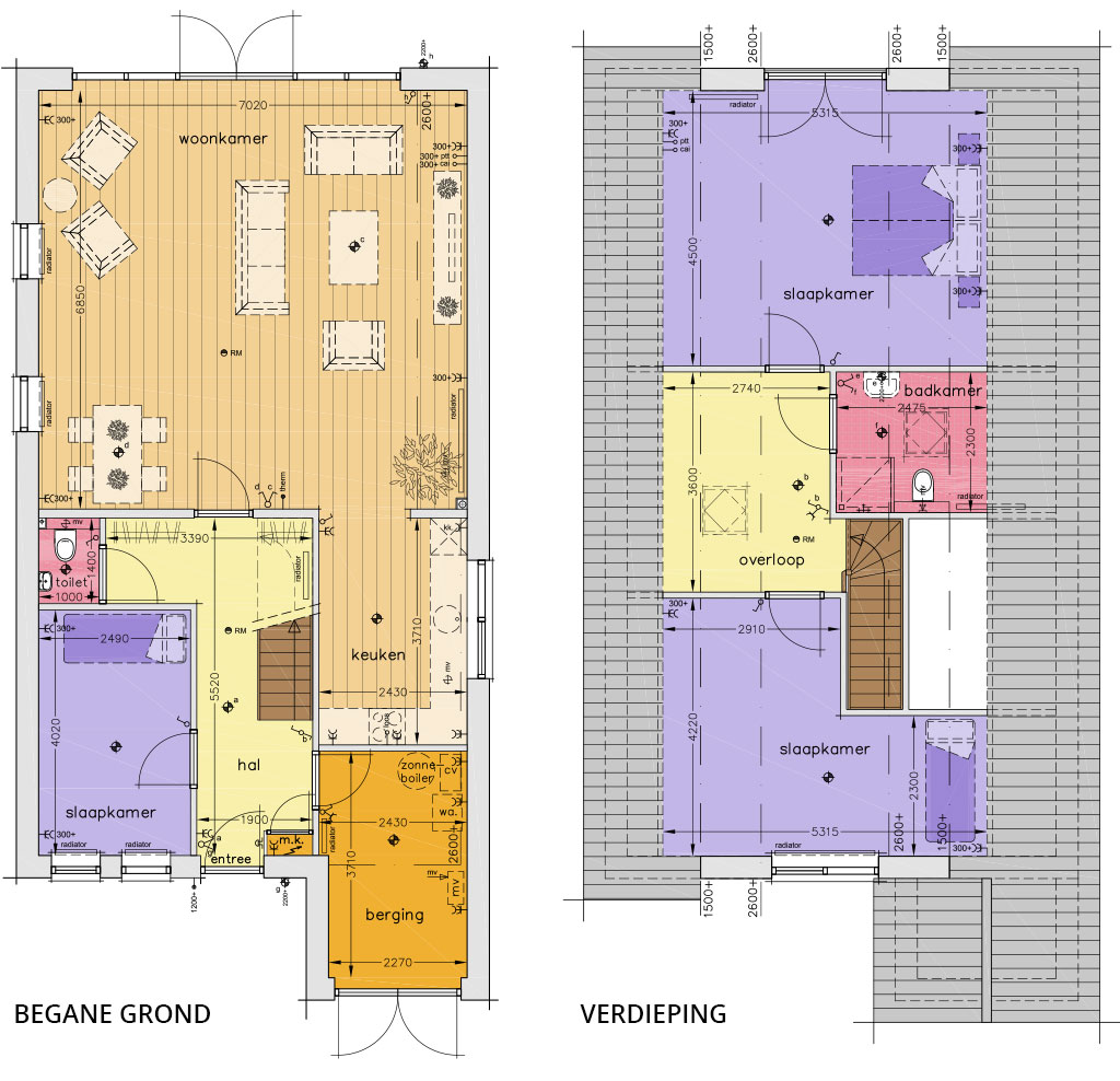 nieuwbouw-eensgezinswoning-plattegrond